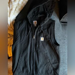 Carhartt Fleece Lined Duck Canvas Vest